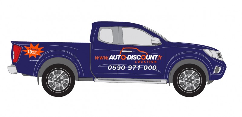 Location véhicules utilitaires Guadeloupe Ford Ranger